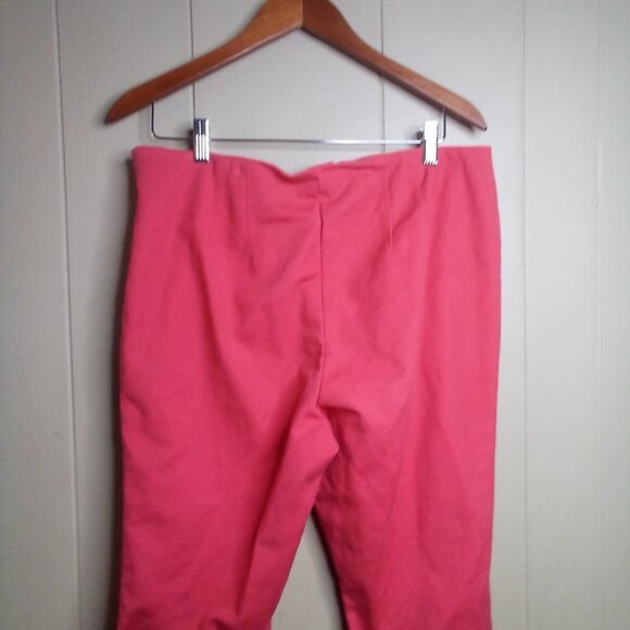 Vince Camuto Pants 14 Cropped Coral - Picture 3 of 15